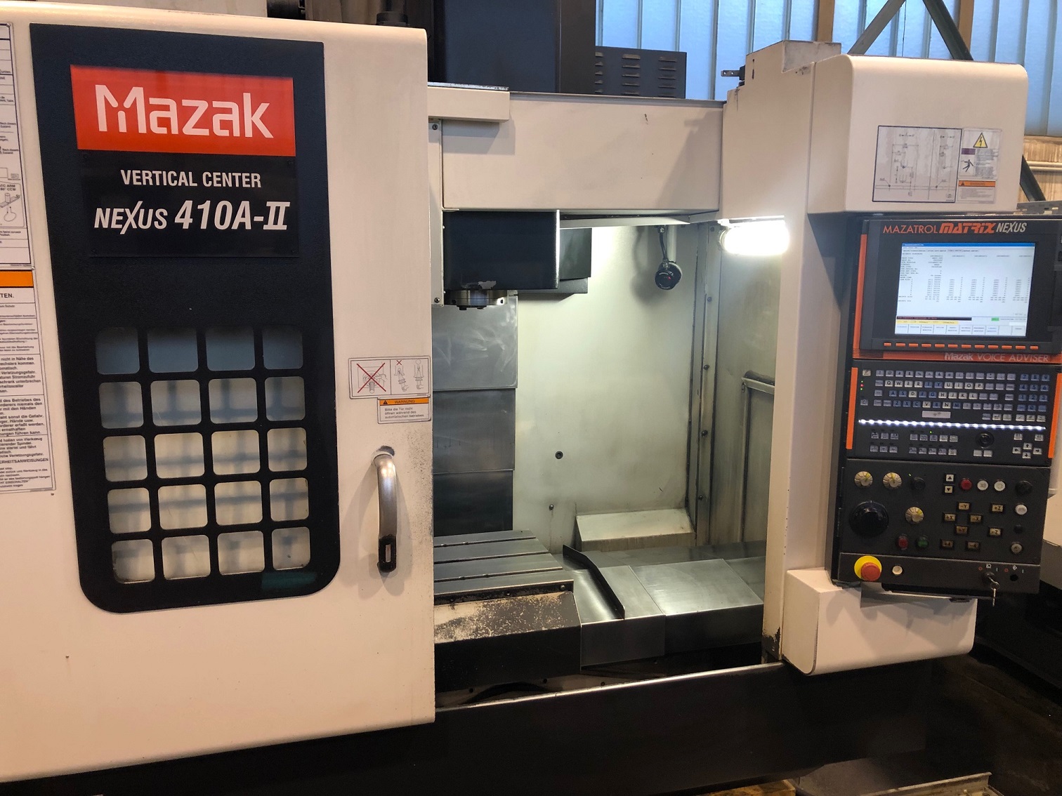 MAZAK VC NEXUS 410-A-II