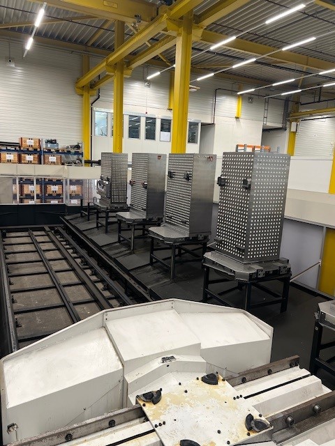 Begagnad Mazak FH 10800 – Palletech-system för automatiserad detaljhantering