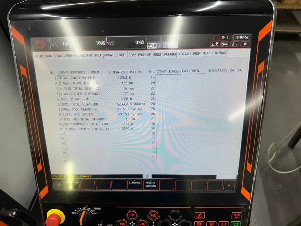 Mazak-VCN-530-C-betriebsstunden
