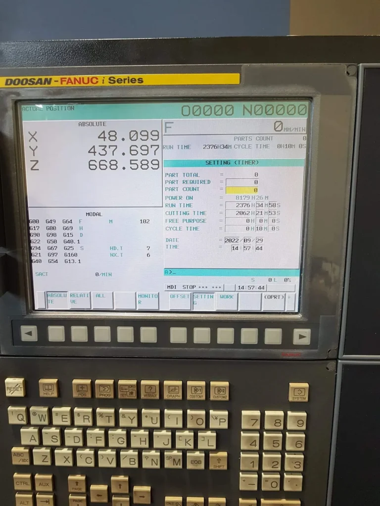 Doosan-DNM-650II-hours-stunden