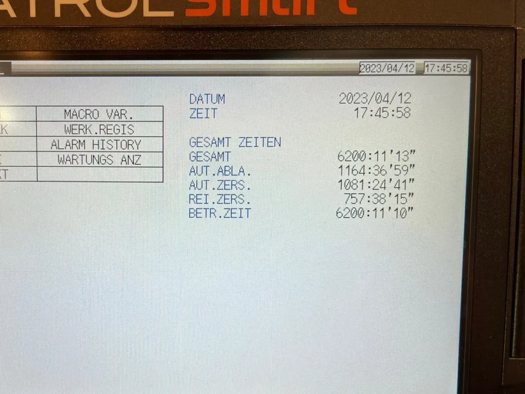 Mazak-VC-Smart-530-C-hours