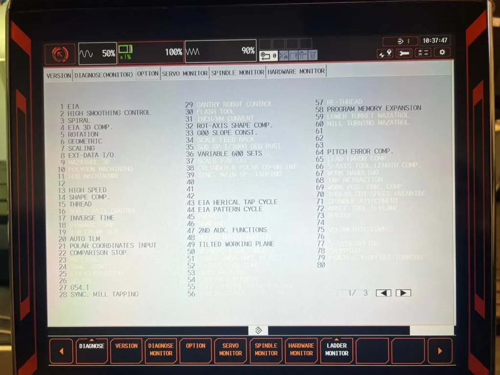 Mazak-VCN-430A-options-1