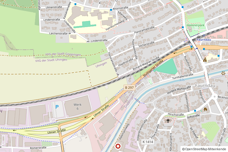 Karte: Hildenbrandstraße 18, 73035 Göppingen